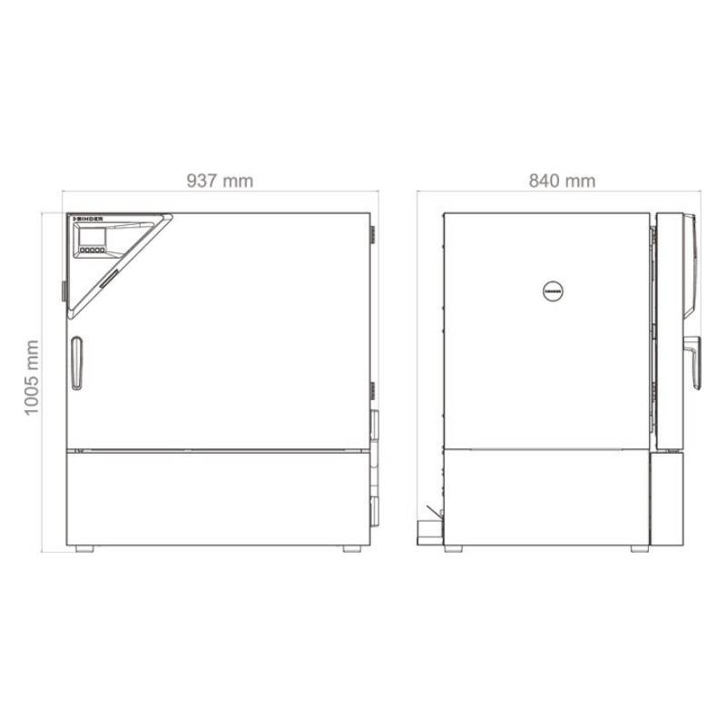 Binder Kühlinkubator, mit großem Temperaturbereich KB130-230V, 9020-0472