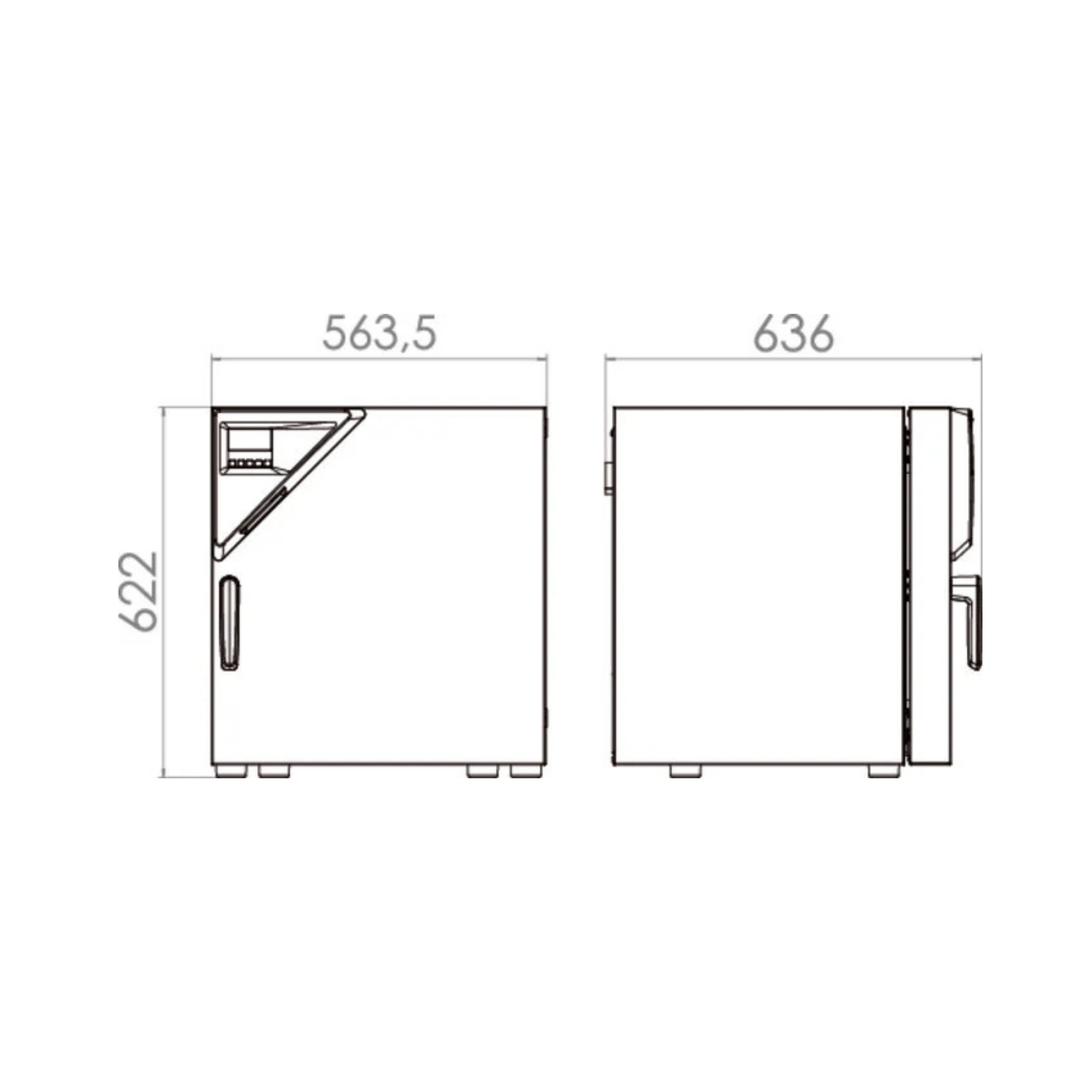 BINDER Standard-Inkubator BD 56, natürliche Konvektion, 57 L, 9010-0323