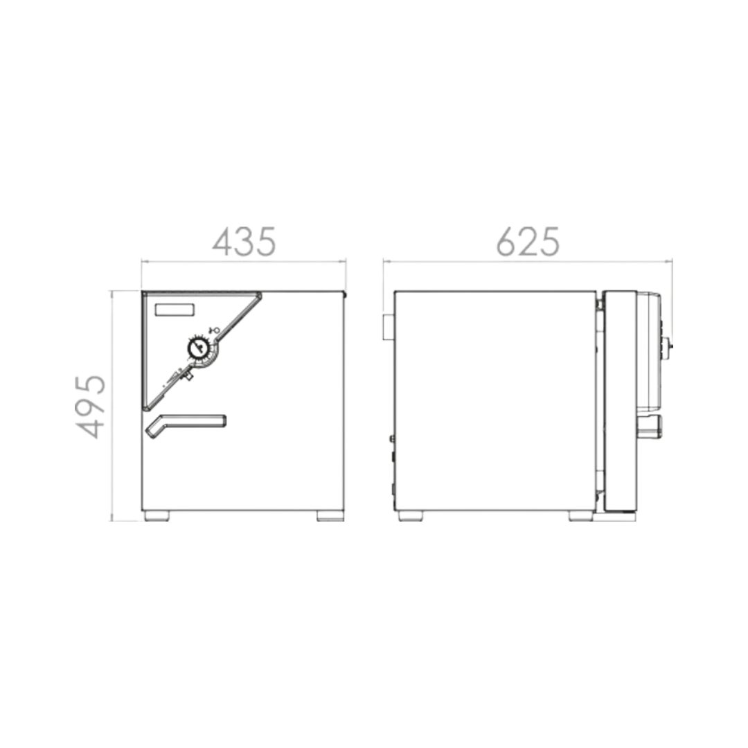 Binder ED 23 Trockenschrank (20 l, Natürliche Konvektion), 9010-0190
