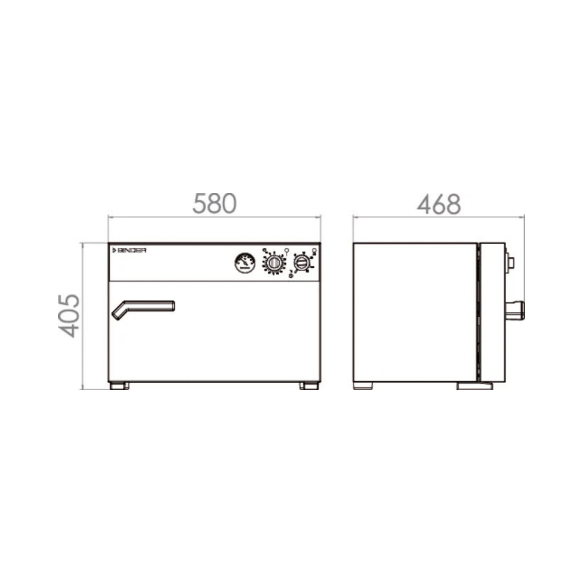 BINDER B 28, Standard-Inkubator mit mechanischer Regelung, B028-230V