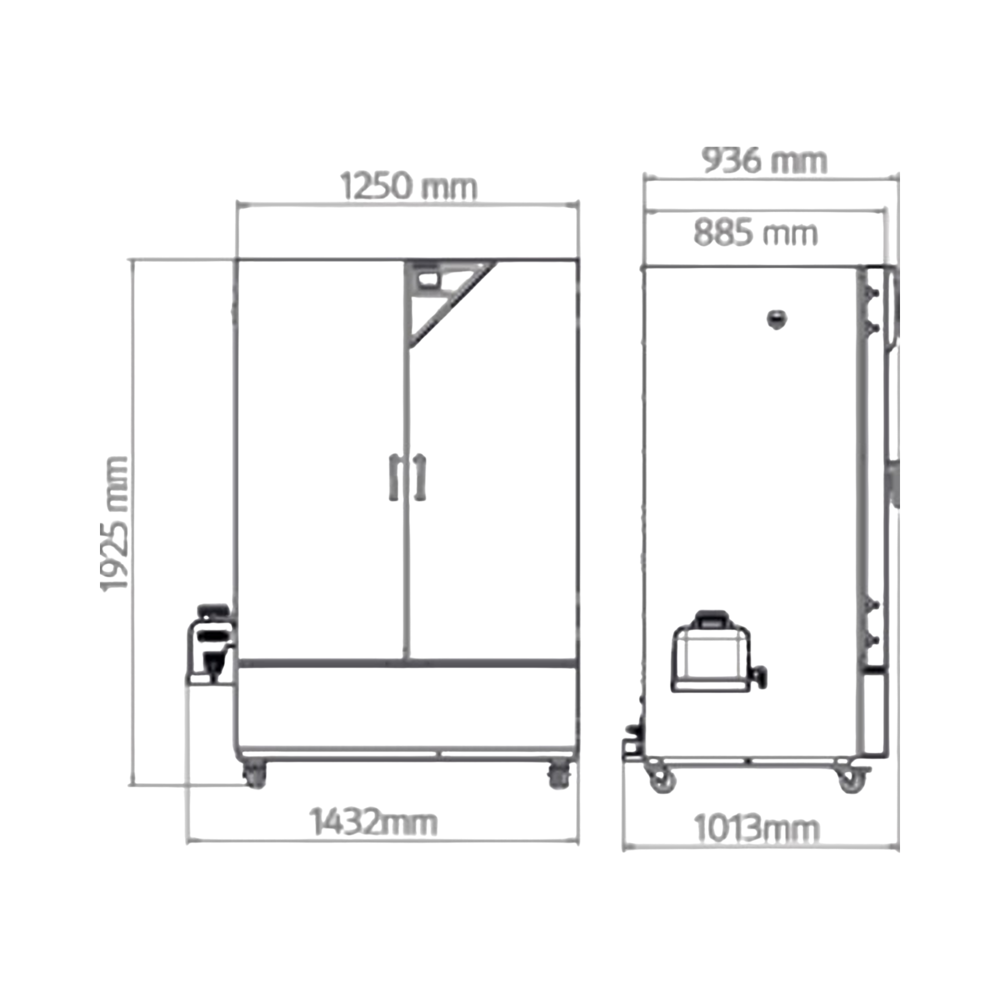 BINDER KBF-S ECO 720 Konstantklimaschrank, Peltier-Technologie, 700 Liter, 9020-0418