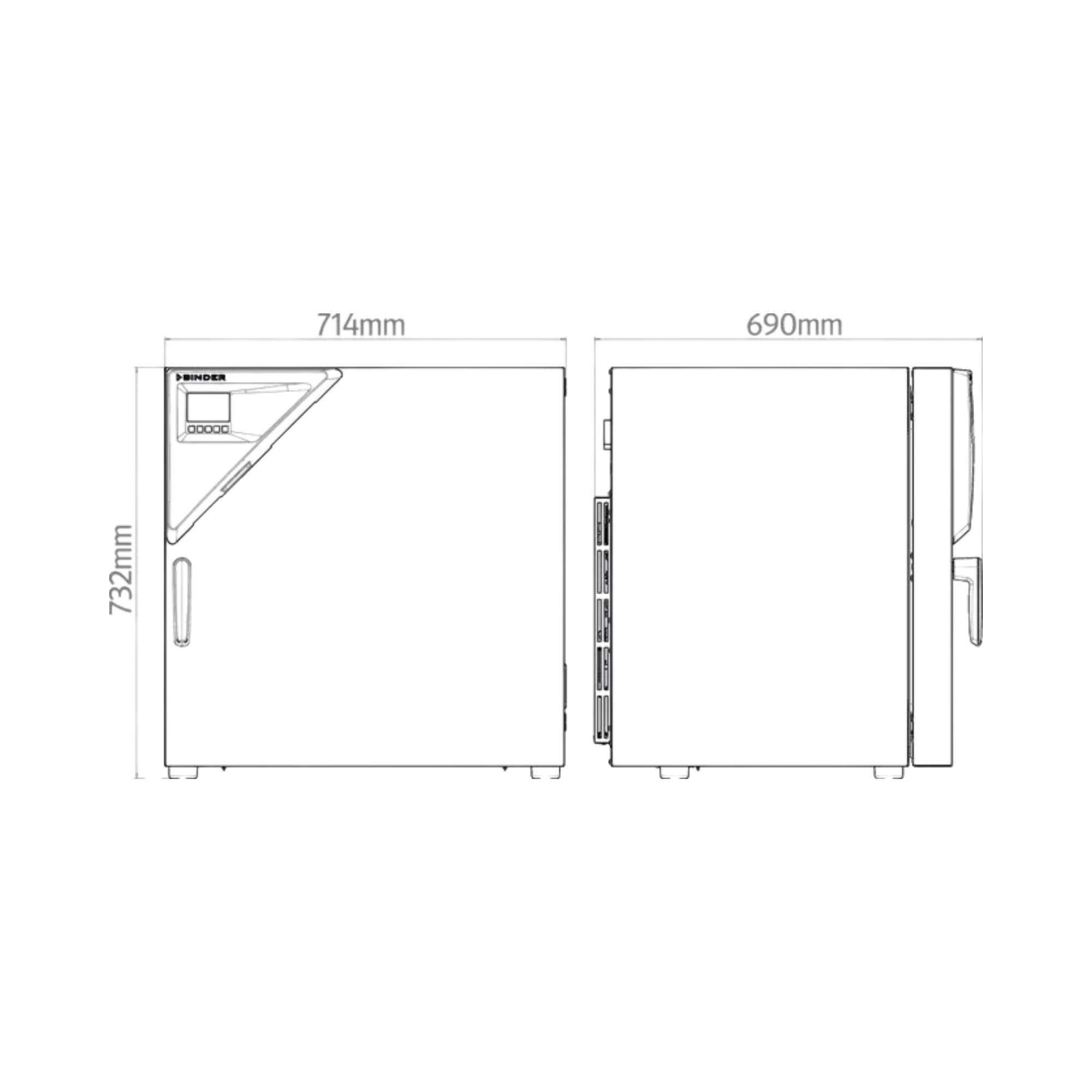 BINDER FP 115 Trocken- und Wärmeschrank mit Umluft, 116 Liter, 300 °C, 230 V, 9010-0364