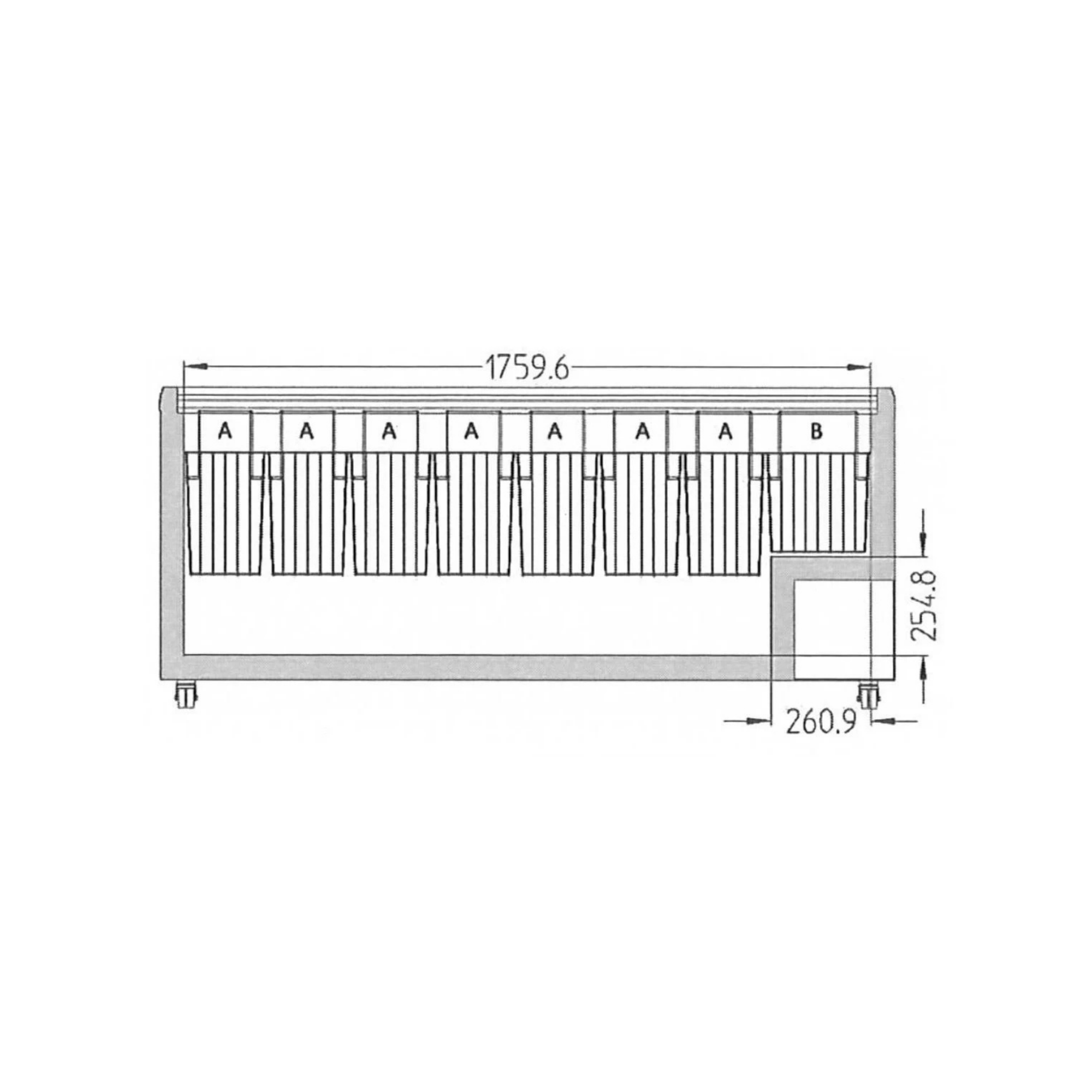 Liebherr EFL 6056, Gefriertruhe, 542 L, mit Edelstahldeckel